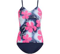 Da.-Tankini Melany W Painted Flower BLACK/RED 40B