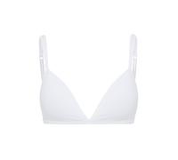 Skiny Damen Skiny Dames Triangel Gepadded Cotton Essentials B gelloser BH, Weiß, 75B EU