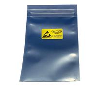 Daarcin 100 Stück 10 x 15 cm antistatische Taschen, ESD-Beutel wiederverschließbar für SSD-Festplatten mit 100 Etiketten, antistatische Taschen für Handantrieb oder Verschiedene elektronische Geräte