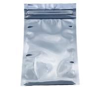 Daarcin 100 Stück 8 x 12 cm antistatische Beutel, ESD-Beutel wiederverschließbar für Festplatten mit 100 Etiketten, antistatische Tasche für Handlaufwerk oder verschiedene elektronische Geräte