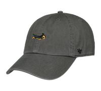 Dachshund Dog Base Runner Cap by 47 Brand grau One Size