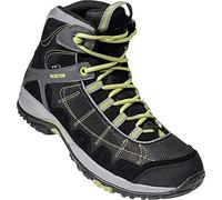 Dachstein Trekkingschuhe hoch in Schwarz mit grünen Details, bequeme Wanderstiefel für Damen & Herren, wasserabweisende Boots, Hightech-Wanderschuhe, gelenkschonend, Gr. 37-46