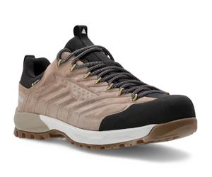 Dachstein Wanderschuhe SF-21 GTX (Veloursleder, wasserdicht) hellbraun/schwarz Herren, Größe Euro (US) 43,5 (10,5)