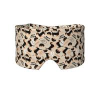 Dackel, Vollständige Augenabdeckungen, lichtblockierende Augenmaske, Schlafaugen- und Ohrenschützer