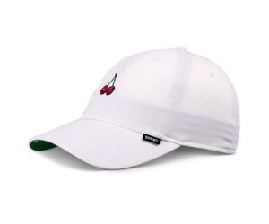 Dad Cap DNC Cherry - White