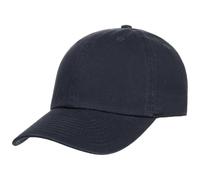 Dad Hat Strapback Cap Basecap Baseballcap Kappe Käppi Baumwollcap Cap Basecap (One Size - dunkelblau)