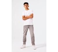 Dad-Jeans GARCIA "Dalino", Kinder, Gr. 128, N-Gr, blau (light used), Denim/Jeans, Obermaterial: 99% Baumwolle, 1% Elasthan, unifarben, lang, Jeans Dad-Jeans, for Boys, mit Destroyed Effekten (45094864