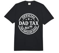 Dad Tax Food Inspection Lustiger Spruch Vater Papa Familie Papa Comfort Colors Adult Heavyweight T-Shirt