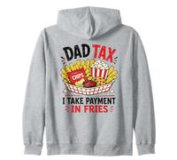 Dad Tax Ich Nehme Zahlung In Pommes Lustiger Food-Humor Kapuzenjacke
