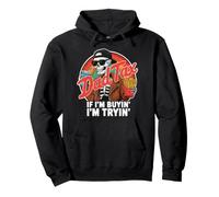 Dad Tax If I'm Buyin' I'm Tryin' Lustiges Fast Food Skelett Pullover Hoodie