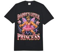 Daddy's Little Princess Buff Gym Papa Lustig Comfort Colors Adult Heavyweight T-Shirt