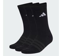 DÄMPFENDE SPORTSWEAR CREW SOCKEN 3er-Pack Black / Black / White 46-48