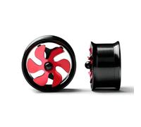 Daesar Plugs 12MM, Ohrringe Tunnel Edelstahl Schwarz zum Schrauben mit Windmühle Ohr Expander Set Piercing Tunnel Plug