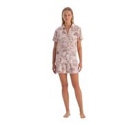 Dagi Light Pink Fashion Woven Regular Regular Waist Viscose Short Leg Shorts, Light Pink, 42