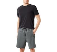 Dagi Men's Green Fashion Knitted Regular Waist Interlock Leg Shorts, S