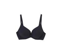 Dagi Women's Black Underwire Fixed Strap Bra, Black,90D
