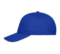 Daiber 5-Panel Kappe aus Bio-Baumwolle MB6237 - Königsblau