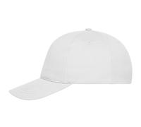 Daiber 5-Panel Kappe aus Bio-Baumwolle MB6237 - Weiß