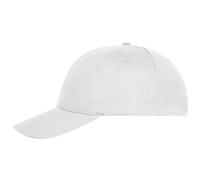 Daiber 6-Panel Kappe aus Bio-Baumwolle MB6236 - Weiß