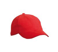 Daiber - 6 Panel Softlining Raver Cap Signal Red - Gr. - One Size