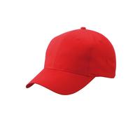Daiber - Brushed 6-Panel Cap Red - Gr. - One Size