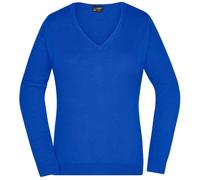 Daiber Damen-Baumwollpullover JN658 - Königsblau | L