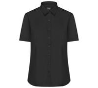 Daiber Damen Kurzarmhemd JN679 - Schwarz | M