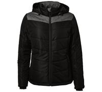 Daiber Damen Stepp-Winterjacke JN1133 - Schwarz / anthrazit meliert | XL