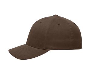 Daiber Flexfit Cap ohne Verschluss MB6181 - Dunkelbraun | S/M