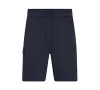 Daiber Herren Lounge Shorts - Kurze Sweat-Hose aus Bio-Baumwolle im Cargo-Style | Farbe: Navy | Grösse: 3XL