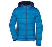 Daiber Leichte Damen Daunenjacke mit Kapuze JN1151 - Blau / dunkelblau | XS