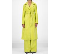 Daily Paper Green Croco Jedoun Coat Größe: XS | Einreihige Mäntel Outlet | Unisex | Grün