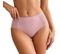 Daily Shape Formslip Shaping Unterwäsche Damen Bauch-Weg-Effekt Figurformende Panty mit transparenten Tülldetails leichte atmungsaktive Mikrofaser