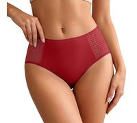 Daily Shape Formslip Shaping Unterwäsche Damen Bauch-Weg-Effekt Figurformende Panty mit transparenten Tülldetails leichte atmungsaktive Mikrofaser