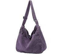 DAINAOTM Canvas-Tragetasche, lässige Hobo-Umhängetasche, Schultertasche für Damen und Herren, große Geldbörse, Kuriertasche, Reisen, Arbeit