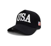 DAISHIAO Unisex Erwachsene Outdoor Präsident Trump 2020 Kampagne Baseball Cap USA 45 Amerikanische Flagge 3D bestickt verstellbar Snapback Trucker Hat 5 Farben