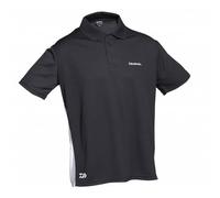 Daiwa Poloshirt schwarz/weiß XL