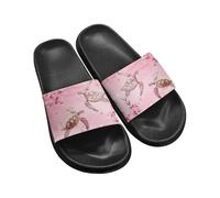 Dajingkj Fashion Slide Sandalen für Männer Frauen Quick-Dry Outdoor EVA-Schaum für Strand & Wandern Reisen Cushion Fußbett Bad Flip Flops