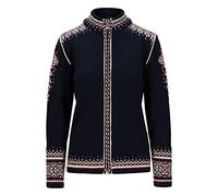 Dale Of Norway 140th Anniversary Jacket Blau, Damen Isolationsjacken, Größe L - Farbe Navy - Red Rose - Offwhite