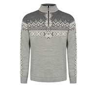 Dale of Norway 140th Anniversary Sweater Men Größe XL light charcoal/smoke/off white