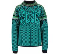 Dale of Norway 1994 Damen Norweger Pullover Blau Weiss XL