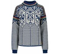 Dale of Norway 1994 Damen Wollpullover Blau Weiss M