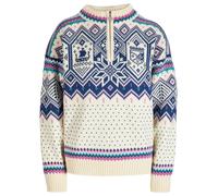 Dale of Norway 2025 Trondheim Damen Norweger Pullover Blau Weiss L