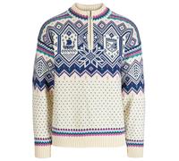 Dale of Norway 2025 Trondheim Herren Wollpullover Blau Weiss S