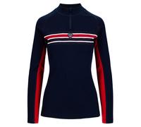 Dale of Norway Aksla Feminine Baselayer Half Zip navy red offwhite (C00) XS