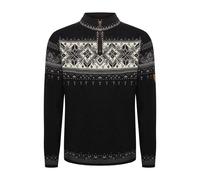 Dale of Norway Blyfjell Herren Wollpullover Schwarz Weiss L