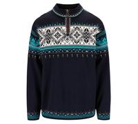 Dale of Norway Blyfjell Herren Wollpullover Türkis M