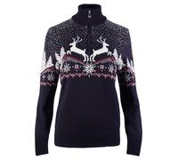 Dale of Norway Christmas Damen Merino Weihnachspullover Navy XS
