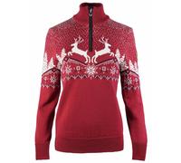 Dale of Norway - Women's Dale Christmas Sweater - Merinopullover, Gr. XS, rot/rosa (Red/Rose/OffWhite/Navy) (Red / Rose / Off White / Navy)