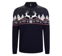 Dale of Norway - Dale Christmas Sweater - Merinopullover, Gr. XXL, blau (Navy/OffWhite/RedRose)